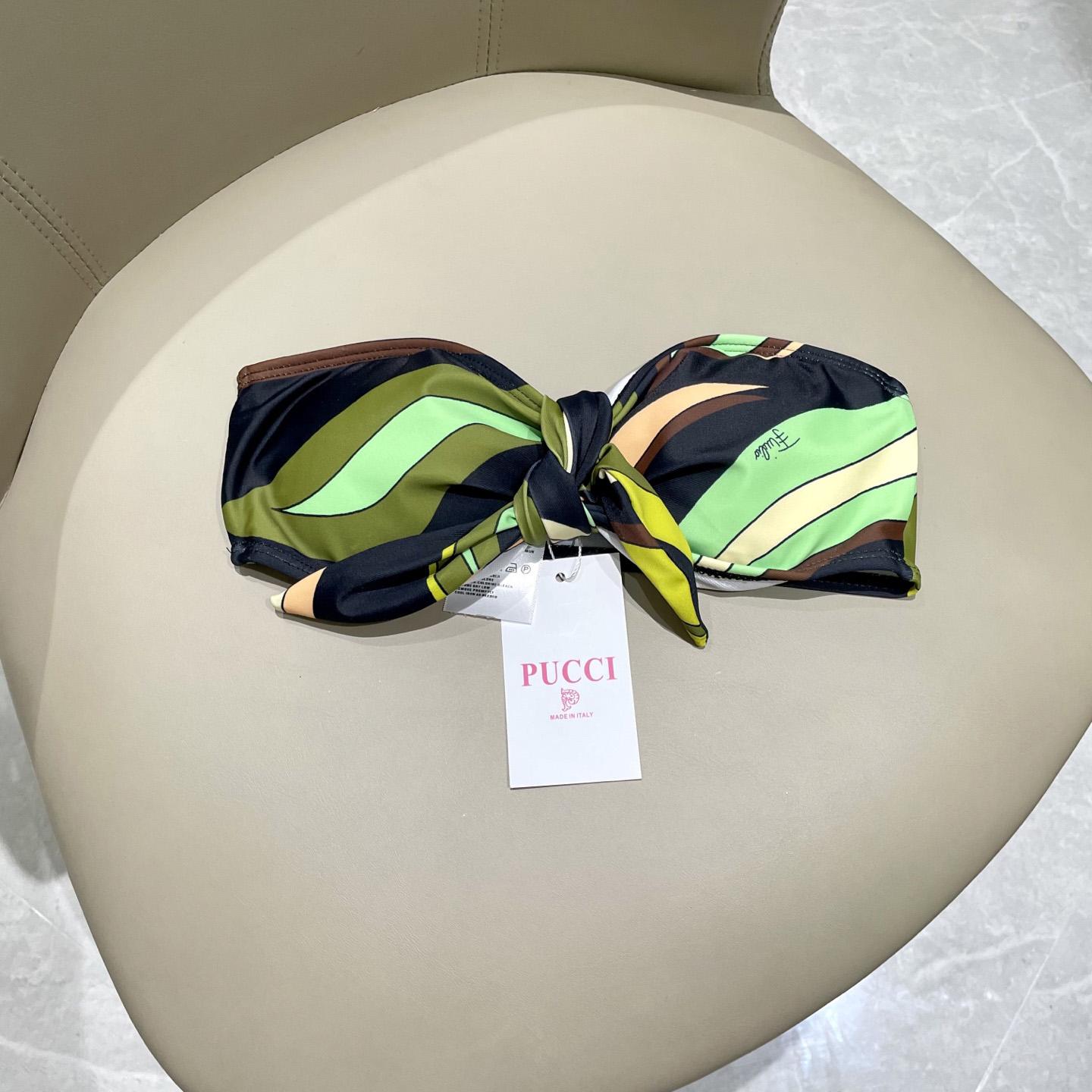 Pucci Iride-Print Crop Top And Leggings - DesignerGu