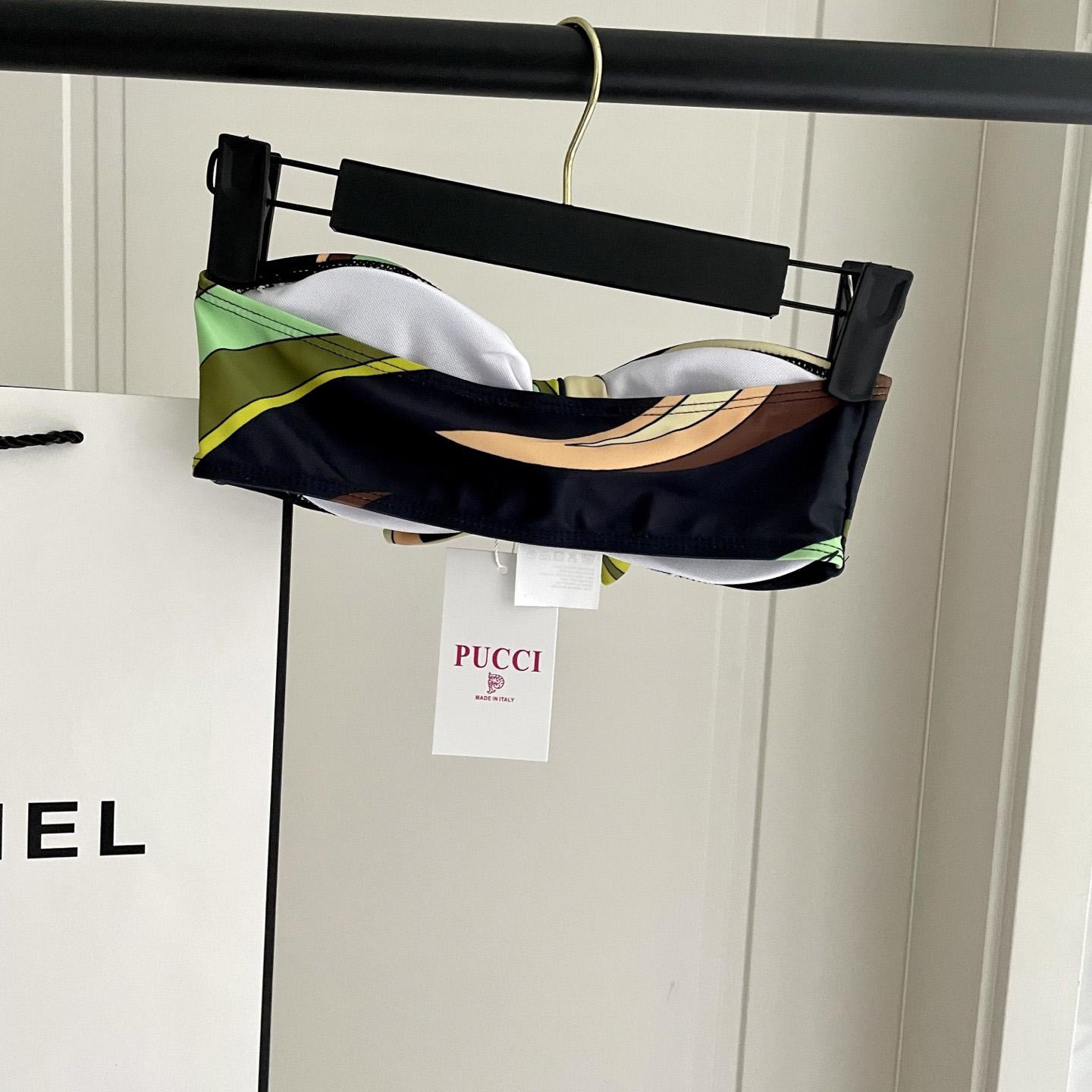 Pucci Iride-Print Crop Top And Leggings - DesignerGu