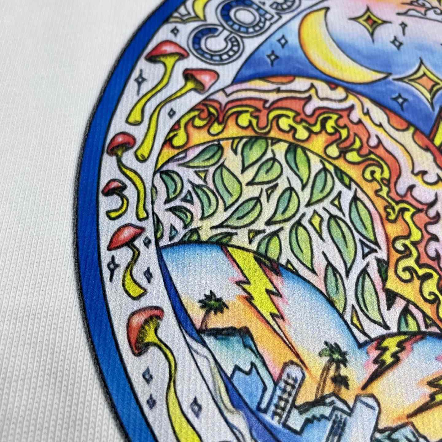 Casablanca The Four Elements T-shirt   C994 - DesignerGu