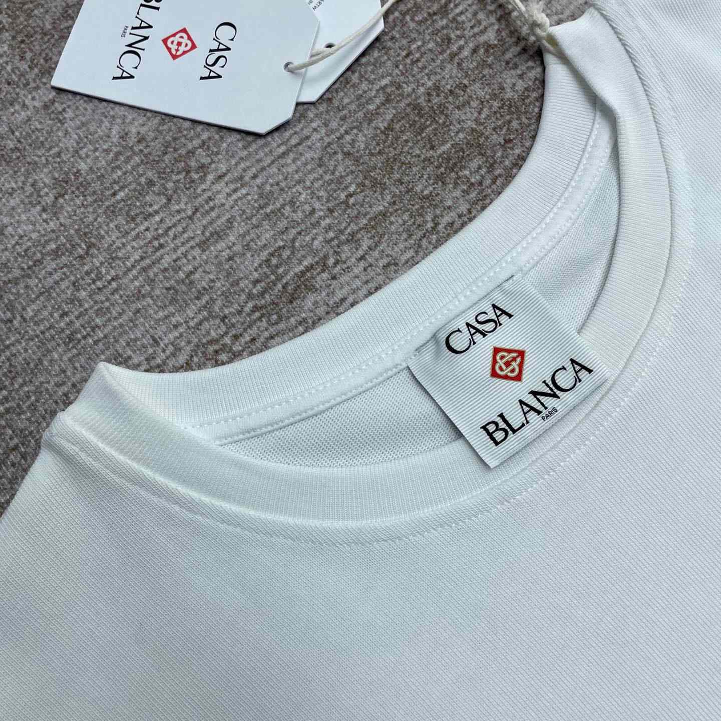 Casablanca Tennis Club Icon T-Shirt   C998 - DesignerGu