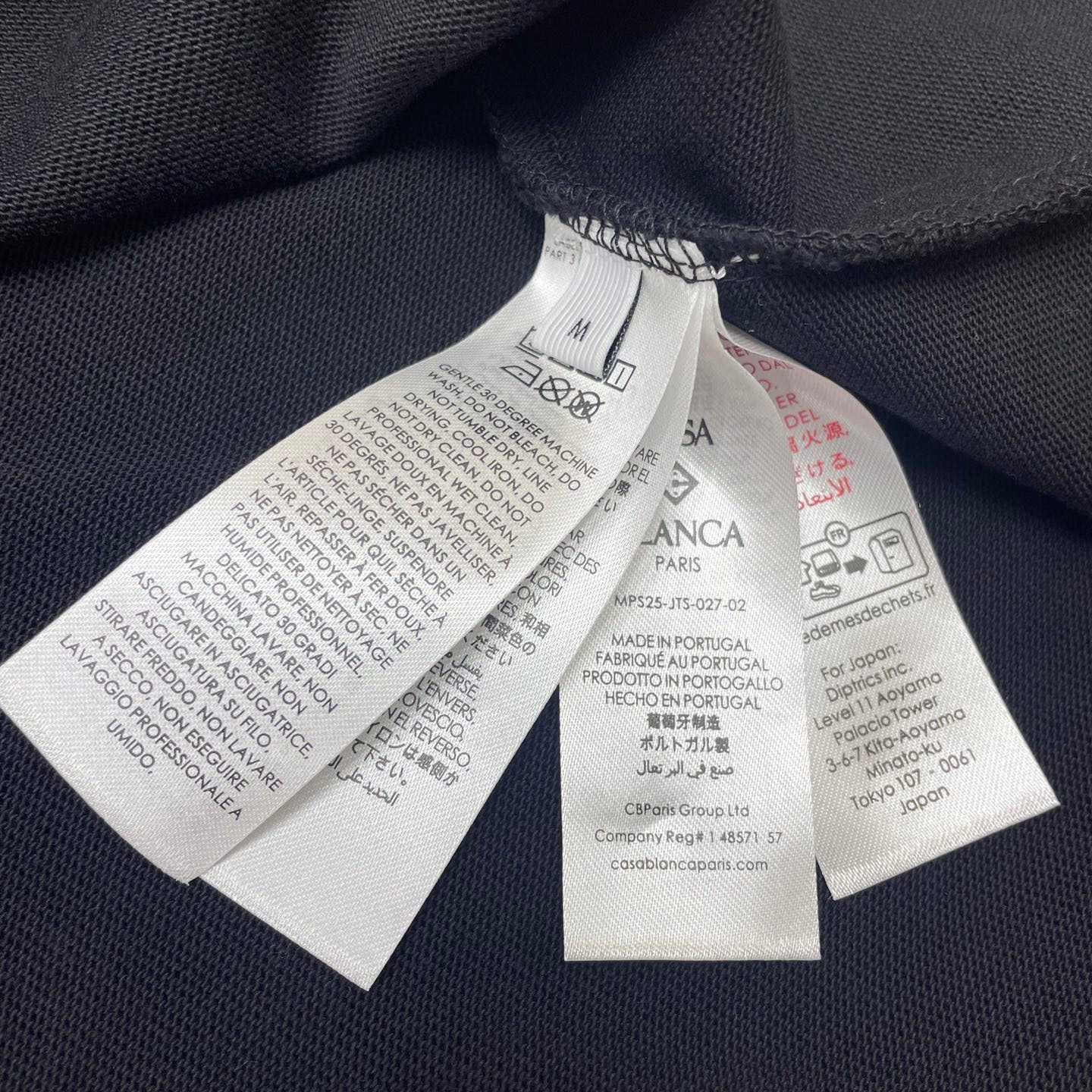 Casablanca Faded-logo T-shirt  C987 - DesignerGu