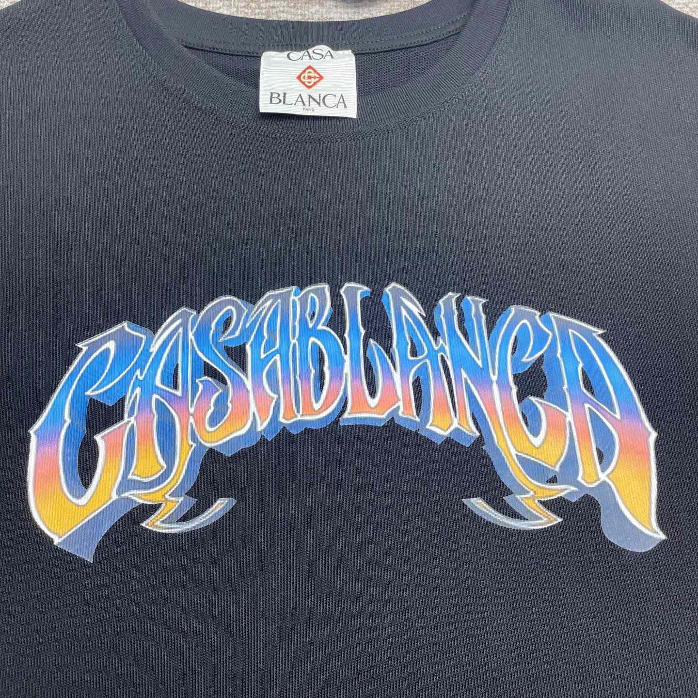 Casablanca Faded-logo T-shirt  C987 - DesignerGu