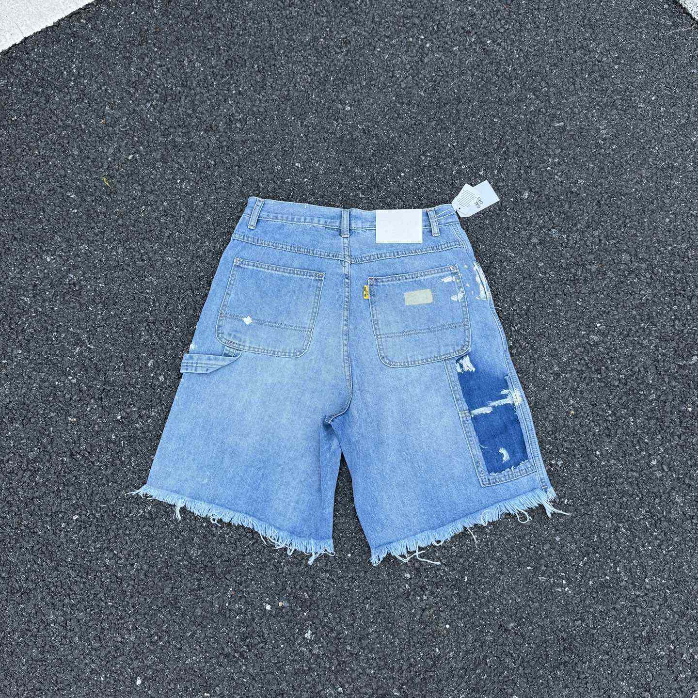 Gallery Dept. Reconstructed Denim Carpenter Shorts - DesignerGu