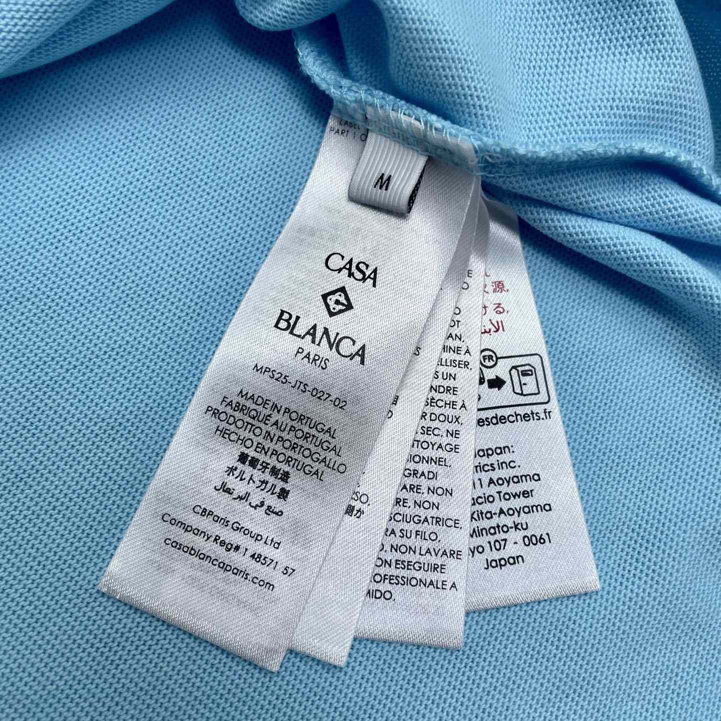 Casablanca Diamond Column-print T-shirt   C945 - DesignerGu