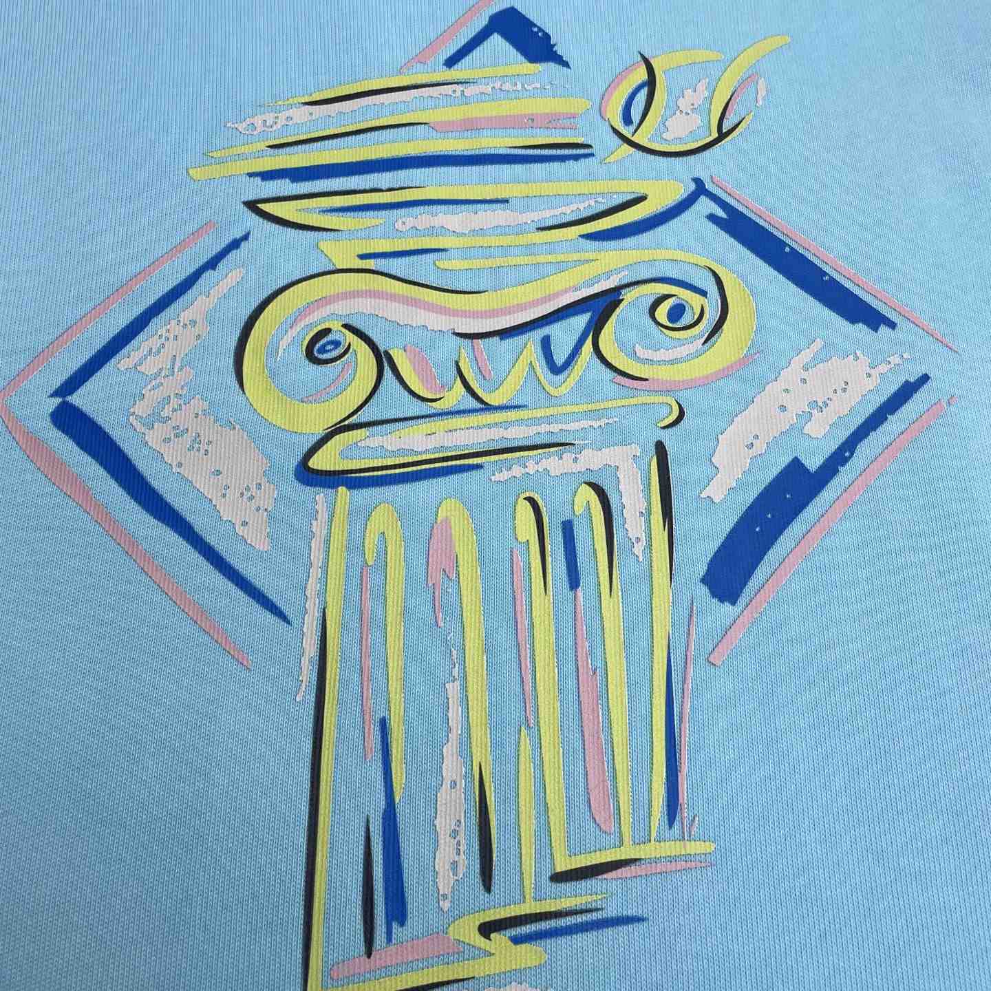 Casablanca Diamond Column-print T-shirt   C945 - DesignerGu