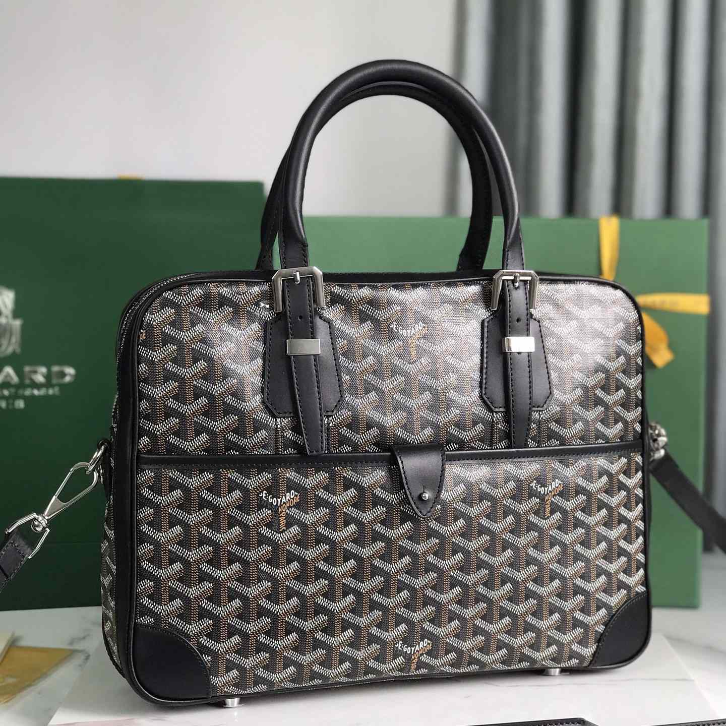 Goyard Ambassade MM Document Case  35×7×27cm - DesignerGu