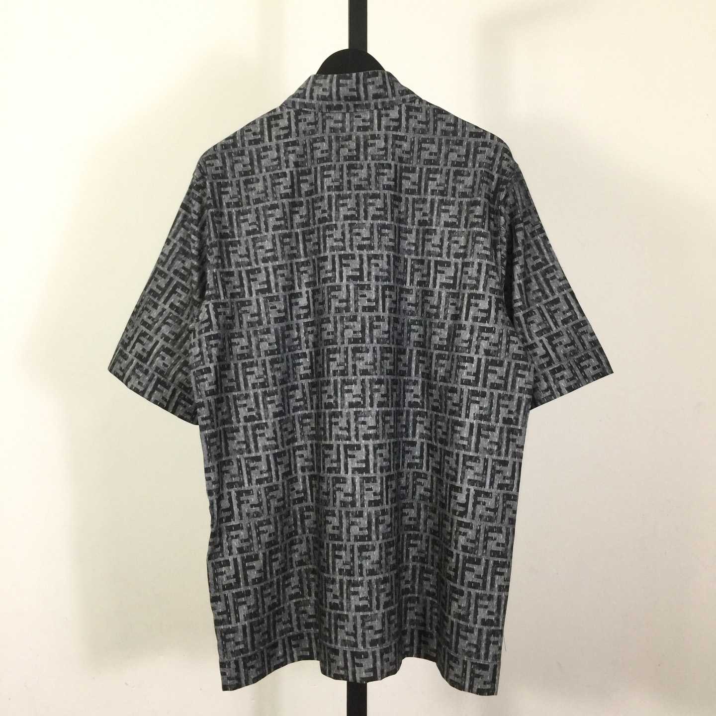 Fendi Allover Logo Printed Shirt - DesignerGu