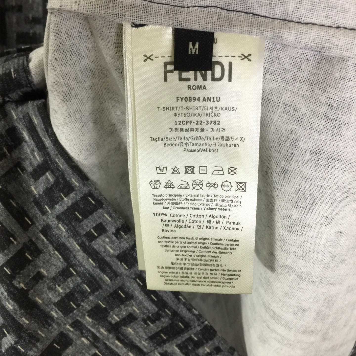 Fendi Allover Logo Printed Shirt - DesignerGu