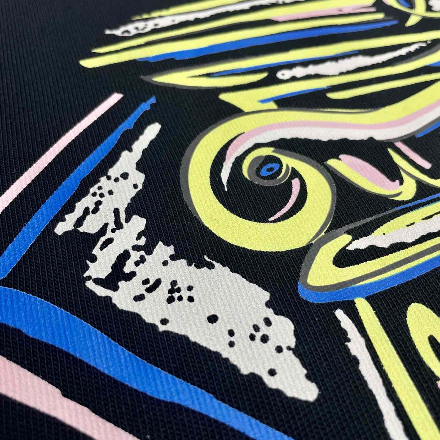 Casablanca Black Diamond Column Printed T-Shirt   C953 - DesignerGu