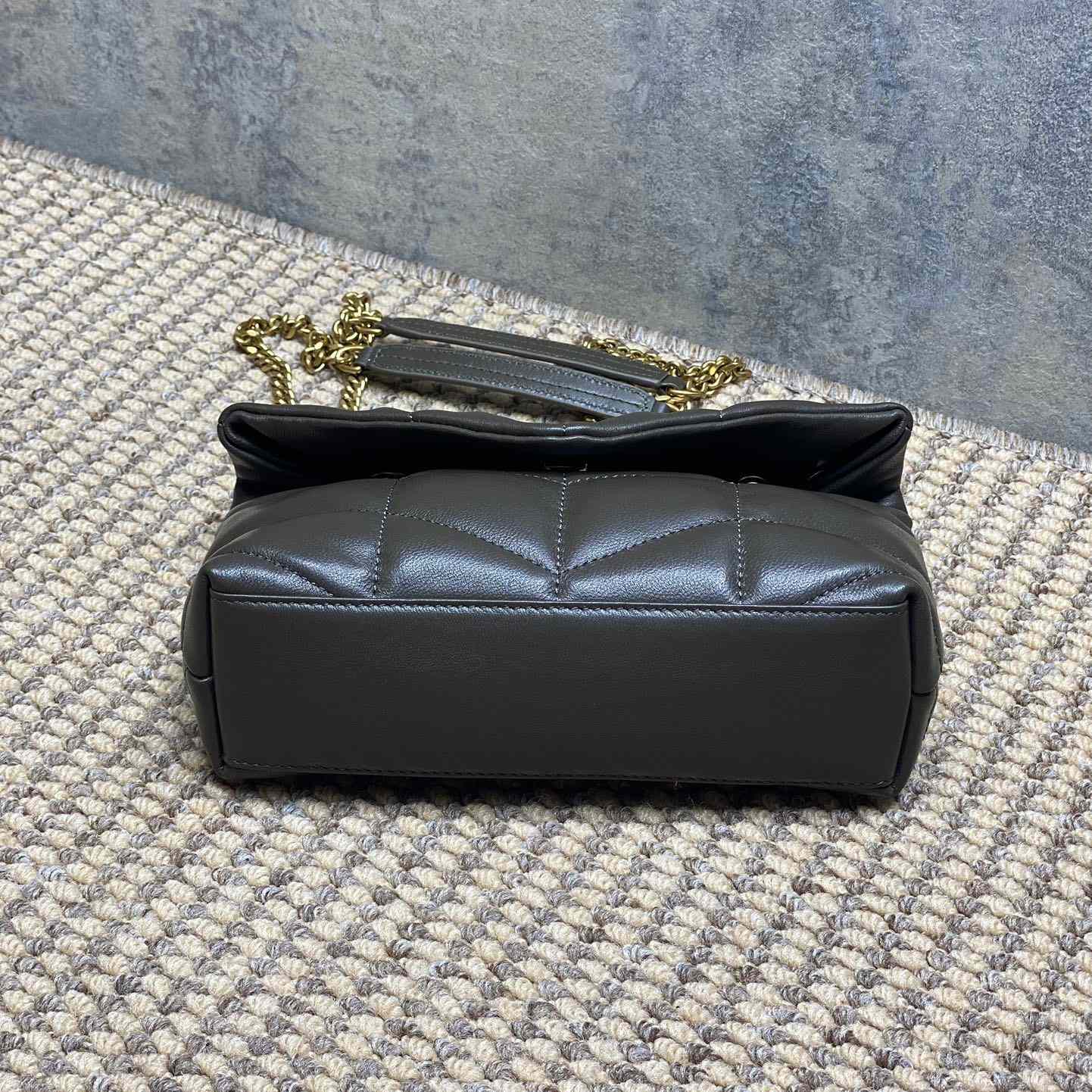 Saint Laurent Toy Puffer In Nappa Leather - DesignerGu