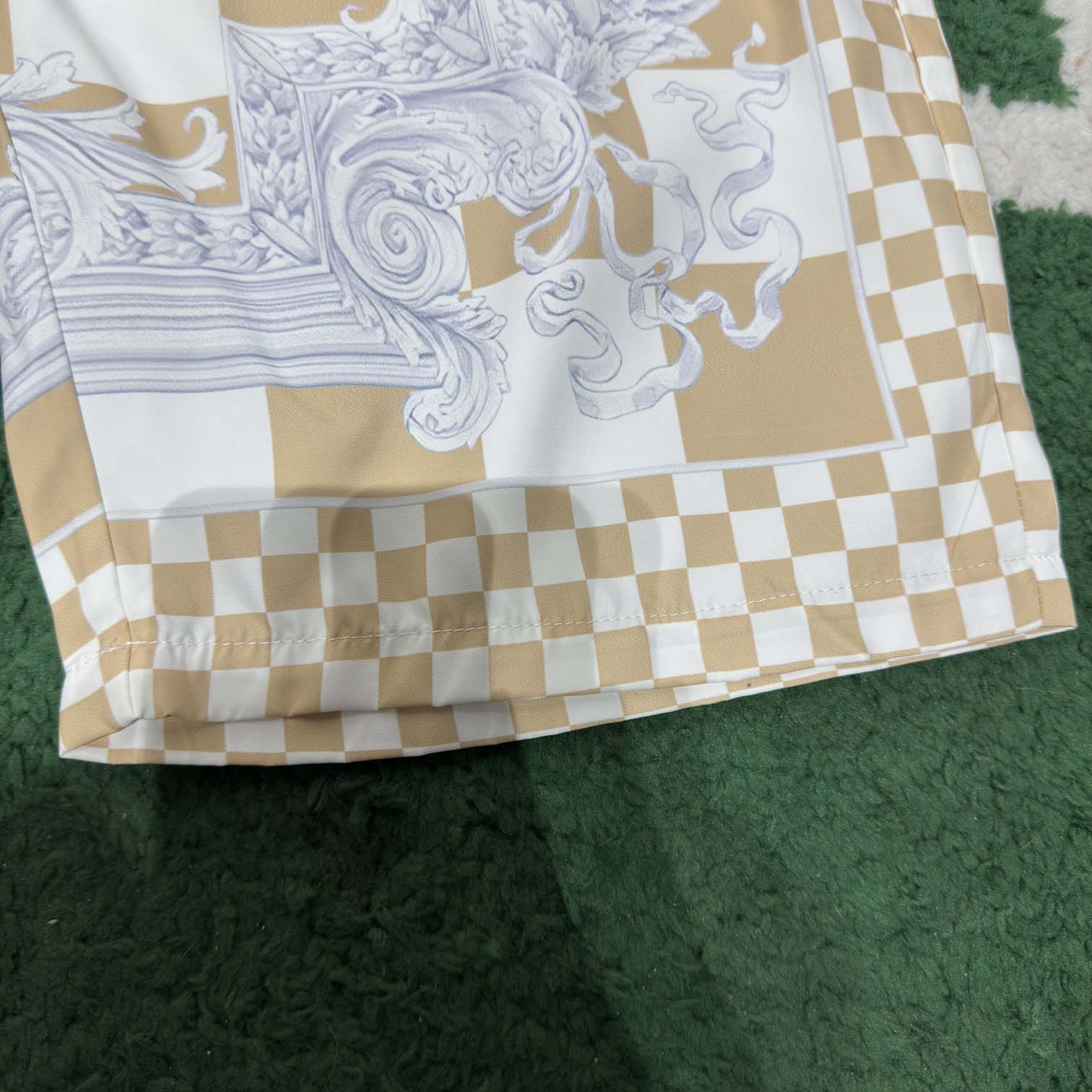 Versace Silk Shorts - DesignerGu