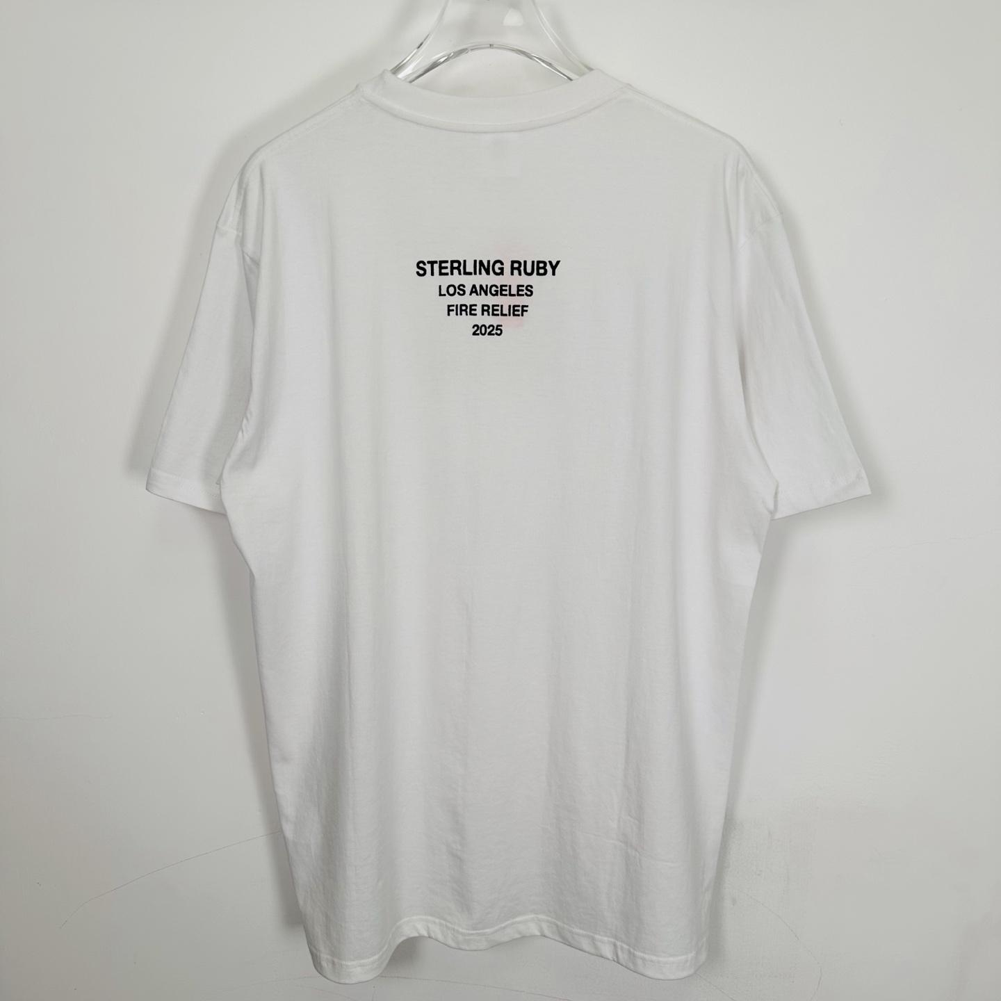 Supreme Los Angeles Fire Relief Box Logo Tee - DesignerGu
