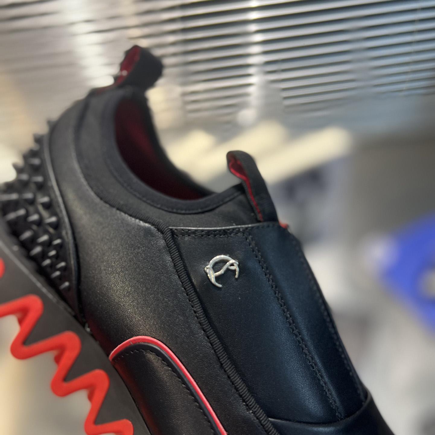 Christian Louboutin Sharkyloub SP Spikes Sneakers  - DesignerGu