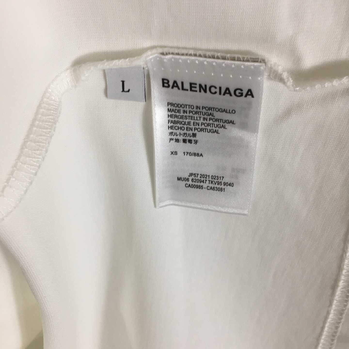 Balenciaga Cotton T-Shirt Medium Fit - DesignerGu