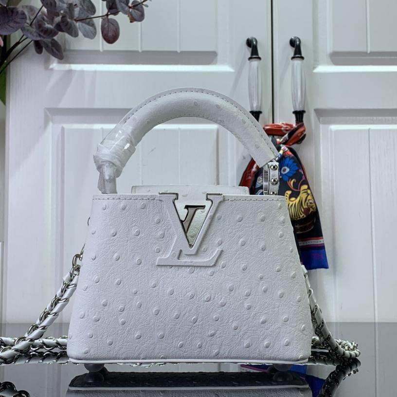 Louis Vuitton Capucines BB   M48865  16.3 x 11 x 6.5 cm - DesignerGu