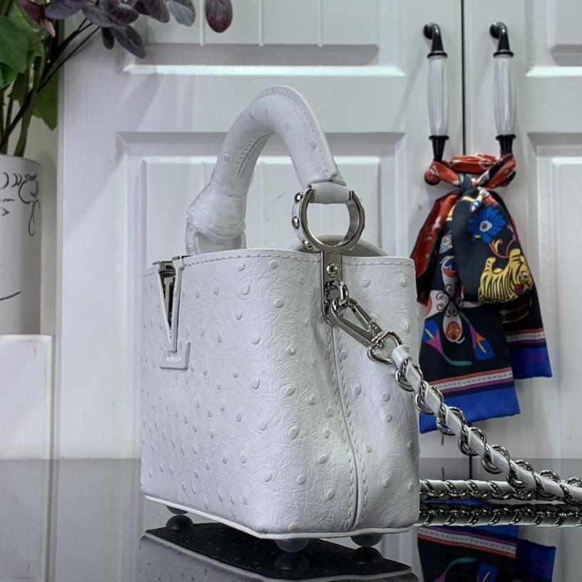 Louis Vuitton Capucines BB   M48865  16.3 x 11 x 6.5 cm - DesignerGu