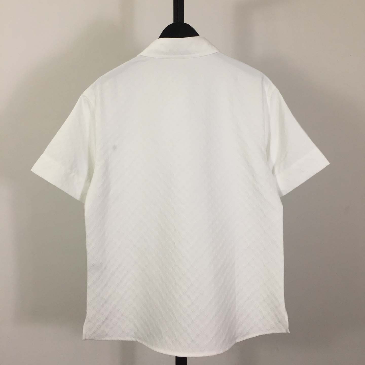 Louis Vuitton Monogram Short-Sleeved Cotton Shirt   - DesignerGu
