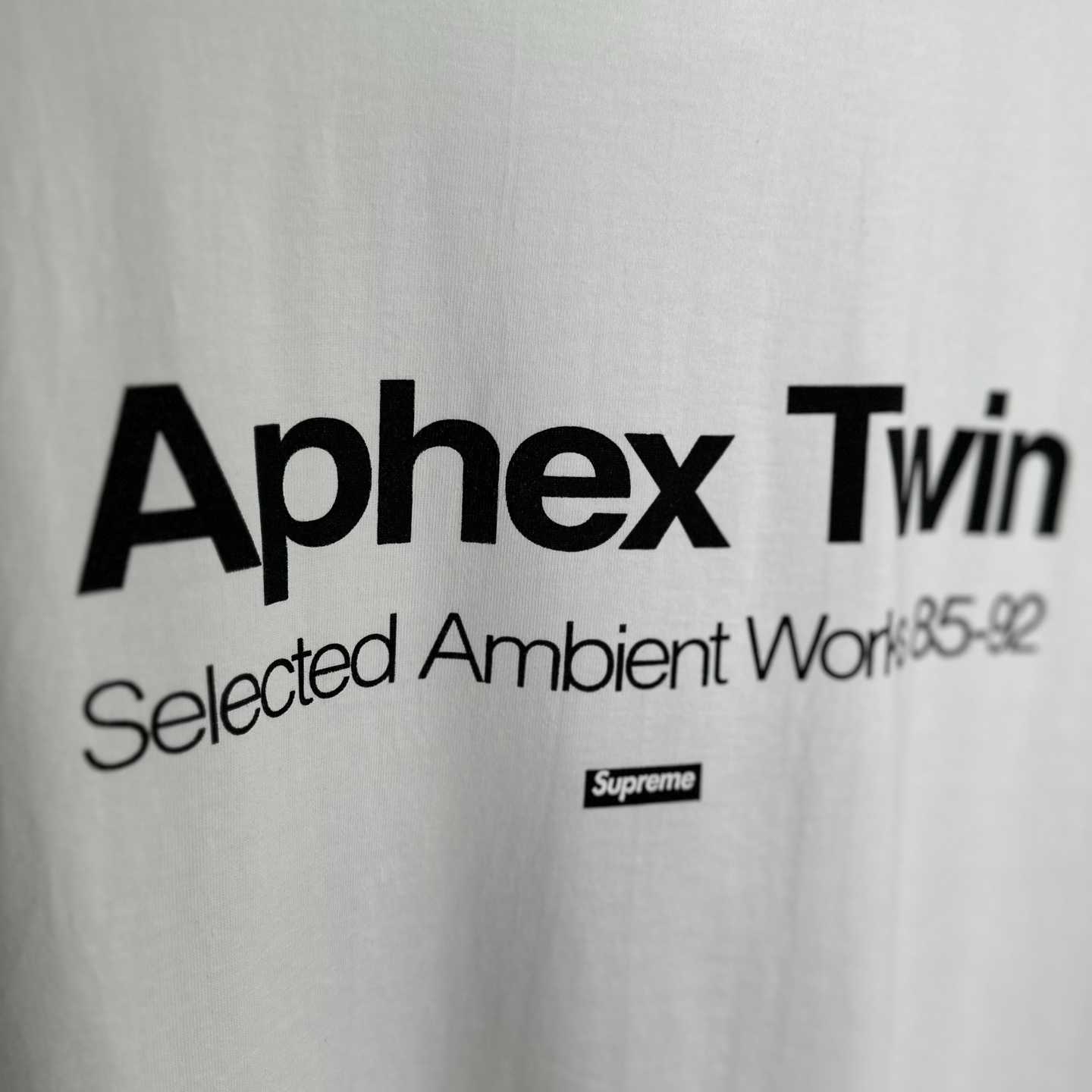 Supreme Aphex Twin Ambient Works Tee - DesignerGu