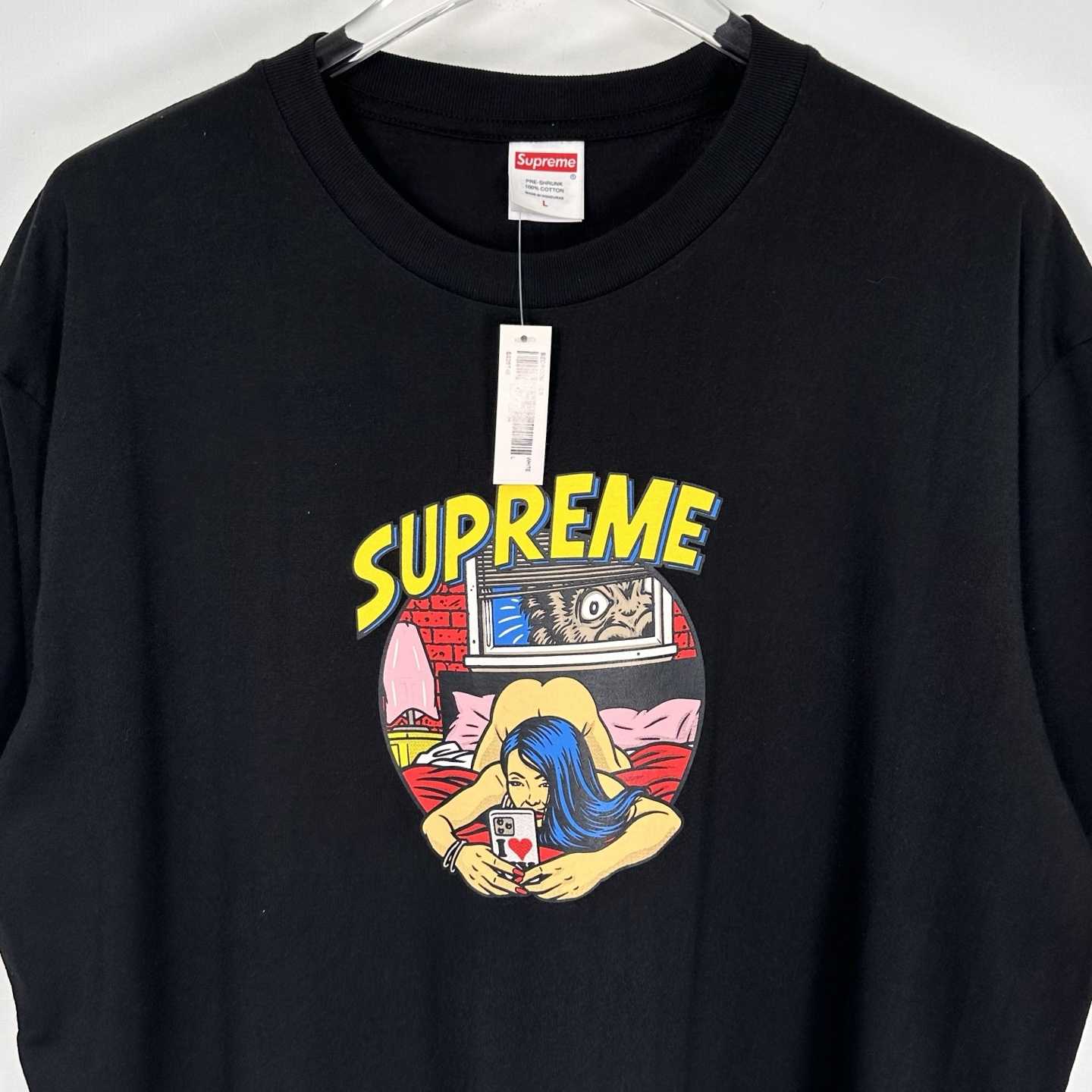 Supreme Bedroom Tee 'Black' - DesignerGu