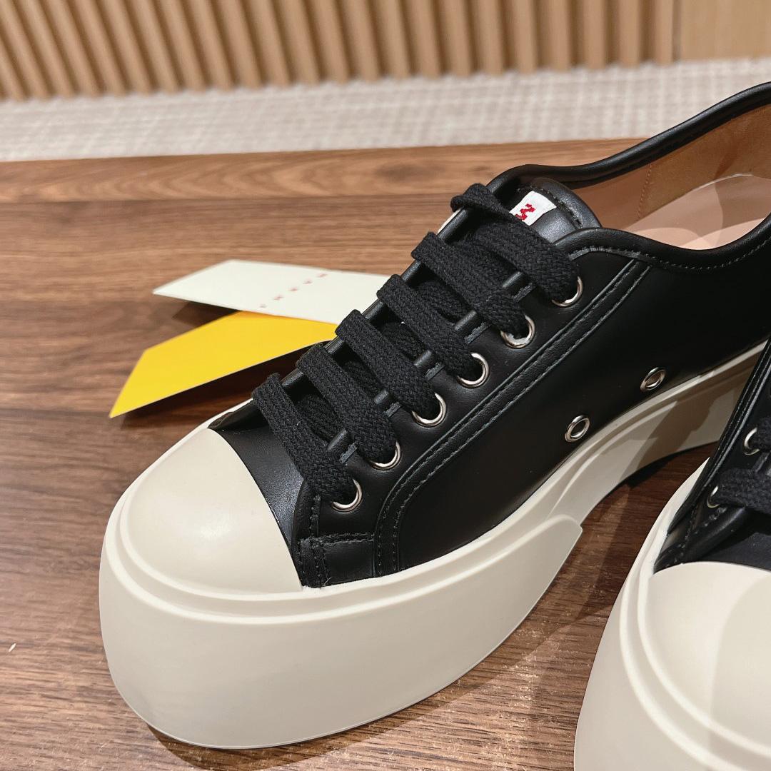 Marni Pablo Leather Sneakers  - DesignerGu