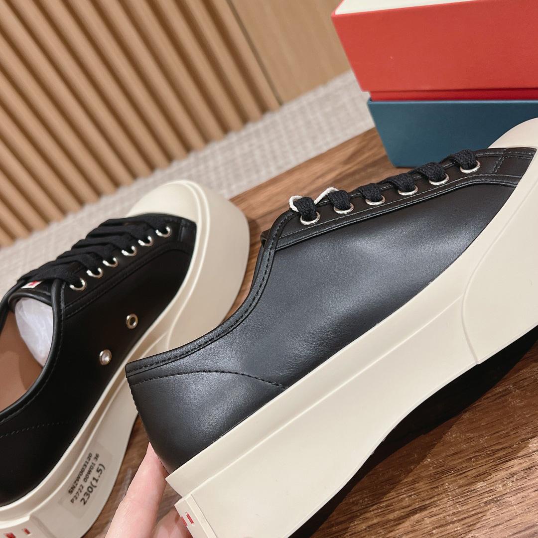 Marni Pablo Leather Sneakers  - DesignerGu