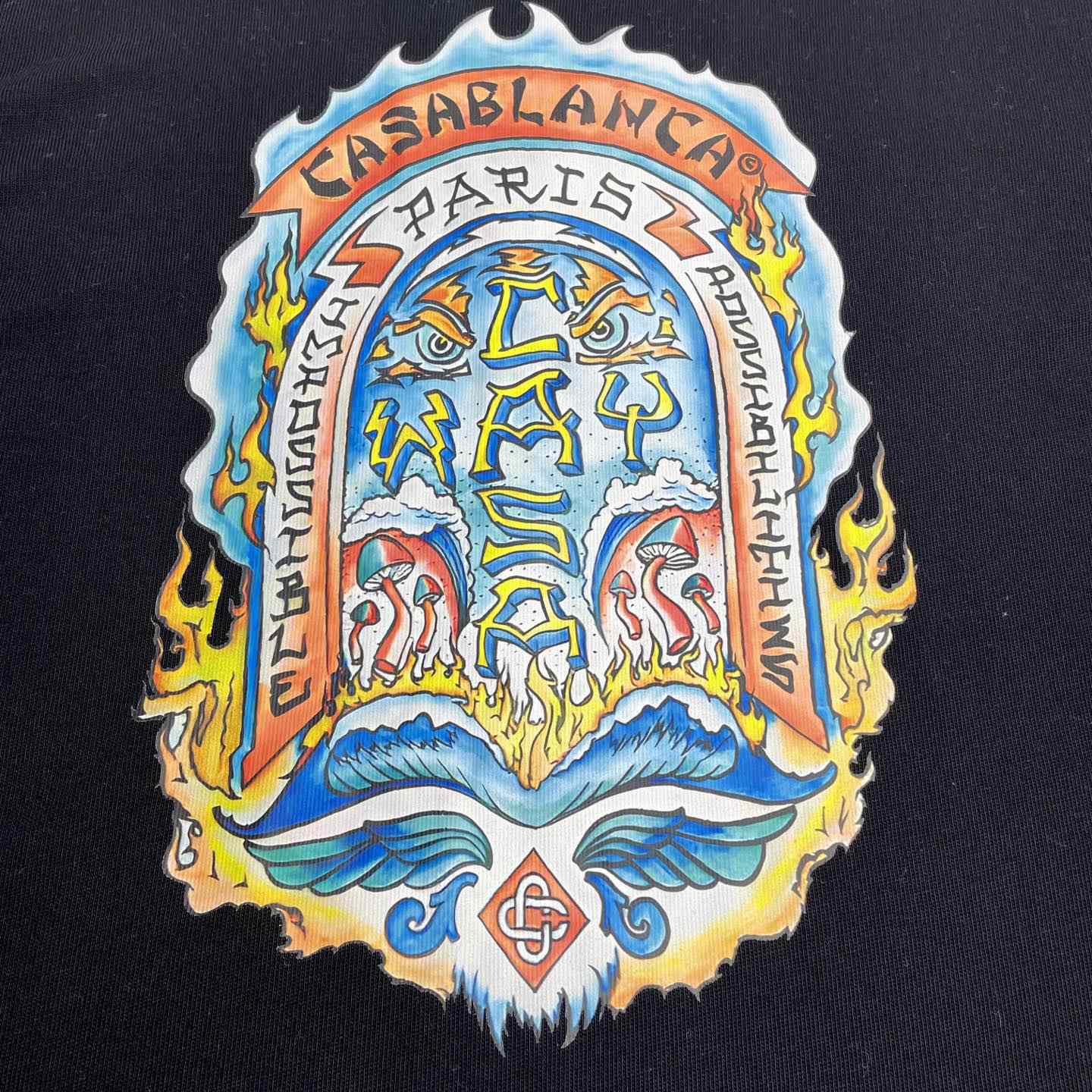 Casablanca Casa Way Skate Printed T-shirt   C984 - DesignerGu