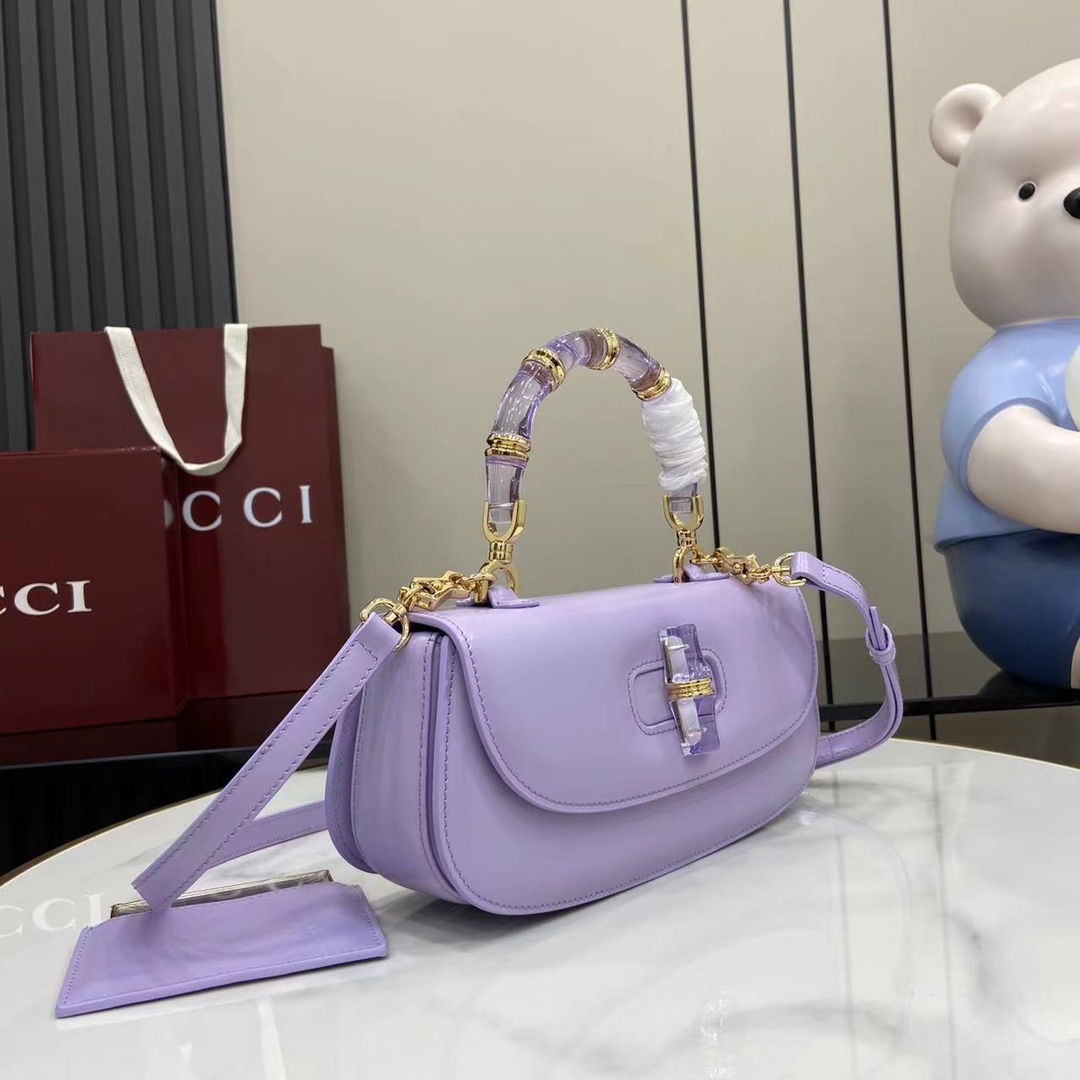 Gucci Bamboo DIva Medium Bag - DesignerGu