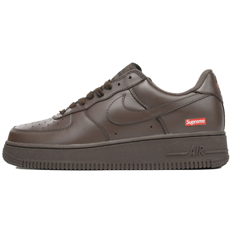 Supreme x Air Force 1 Low 'Box Logo - Baroque Brown' - DesignerGu