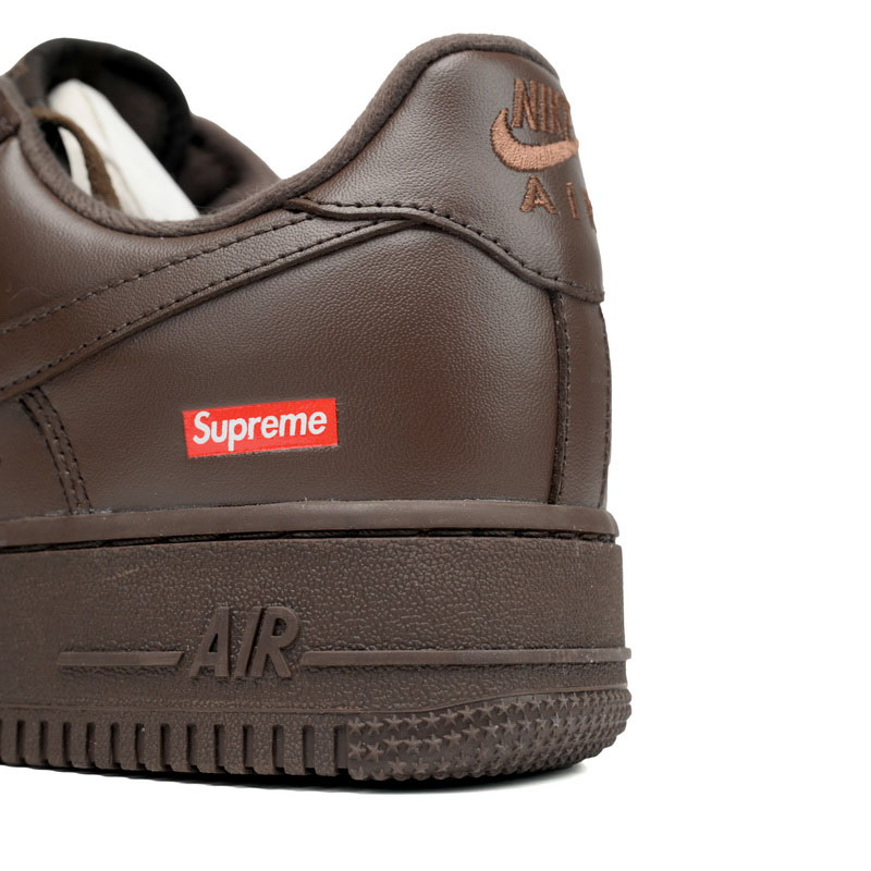 Supreme x Air Force 1 Low 'Box Logo - Baroque Brown' - DesignerGu