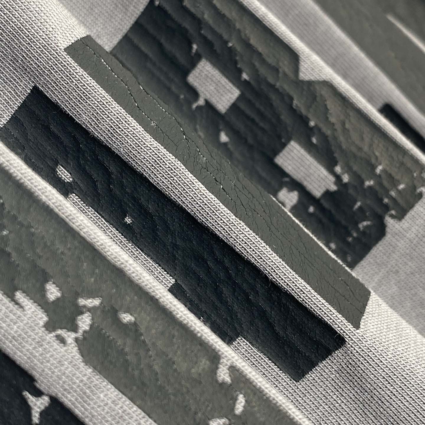 Balenciaga Human Being Shifted T-Shirt In Dark Grey - DesignerGu