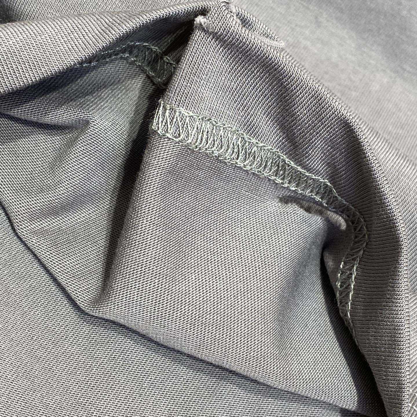 Balenciaga Human Being Shifted T-Shirt In Dark Grey - DesignerGu