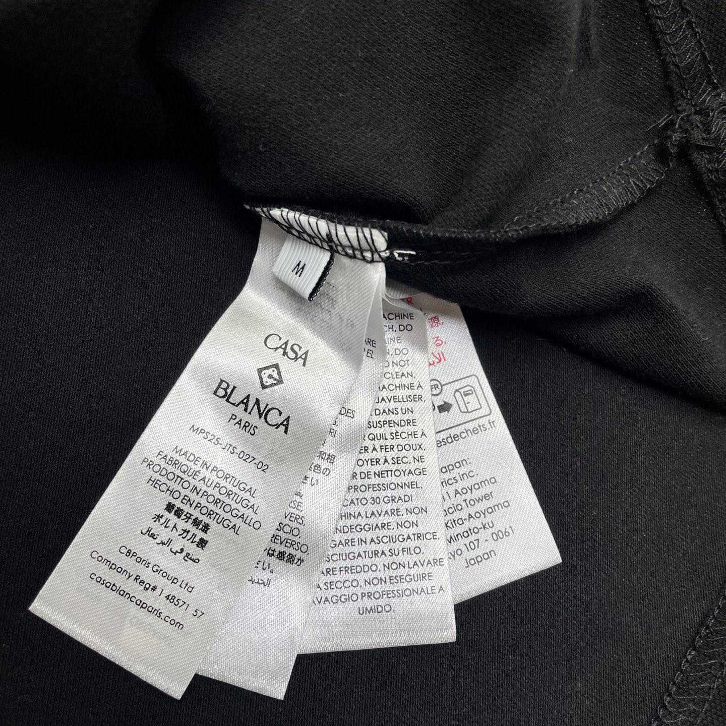 Casablanca Diamond Column Printed T-Shirt   C953 - DesignerGu