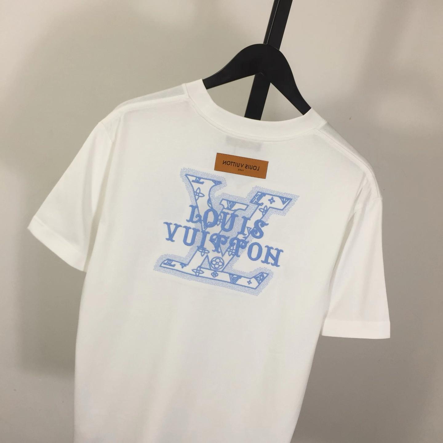 Louis Vuitton Cotton T-Shirt     - DesignerGu