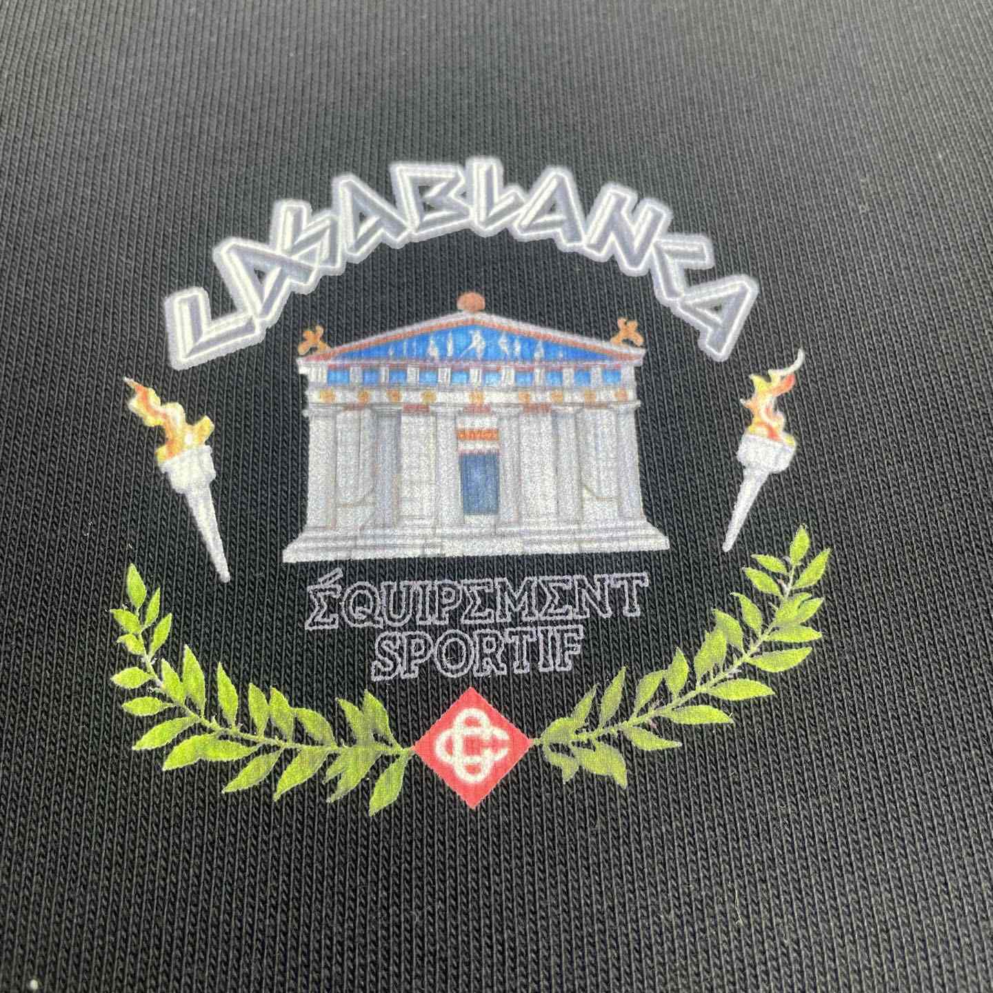 Casablanca Le Temple Du Sport T-Shirt    C958 - DesignerGu