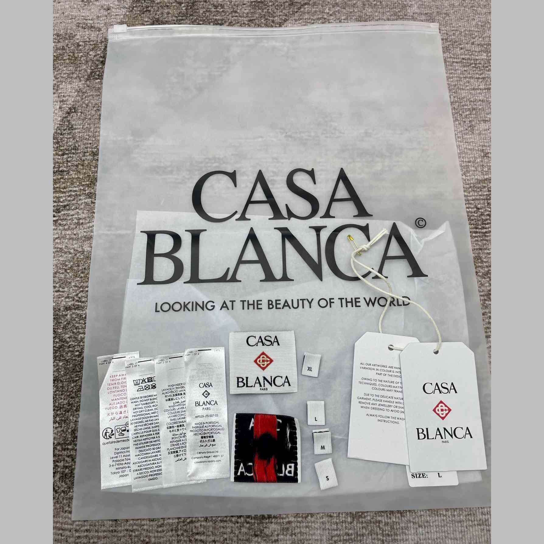 Casablanca Le Temple Du Sport T-Shirt    C958 - DesignerGu