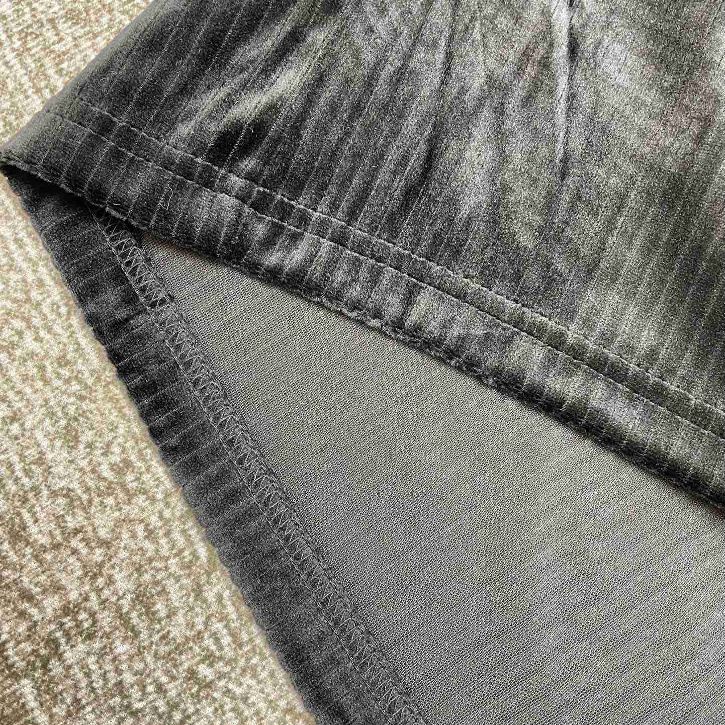 Casablanca Rib Velour Polo Shirt   c878 - DesignerGu