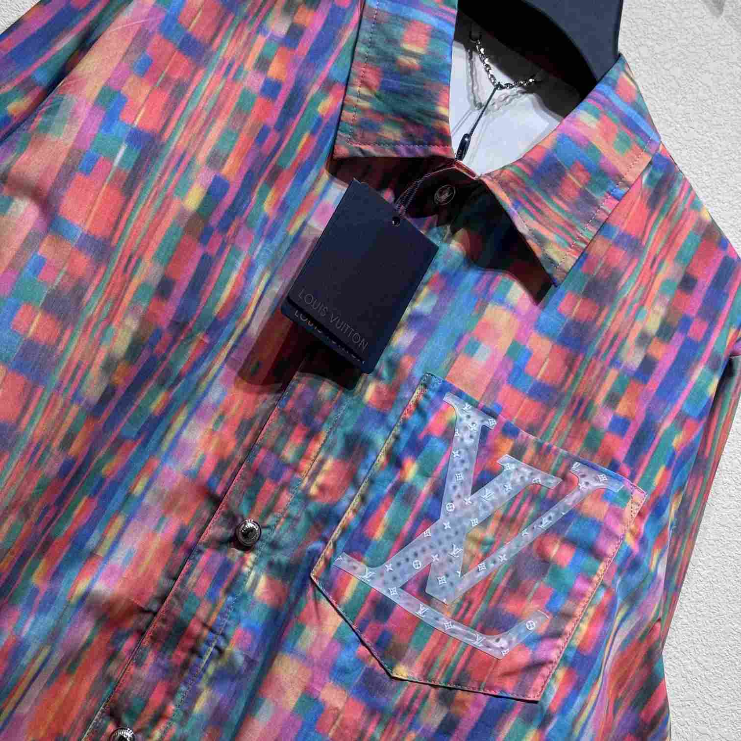 Louis Vuitton Trompe L’Oeil Printed Overshirt  1AGTGY - DesignerGu