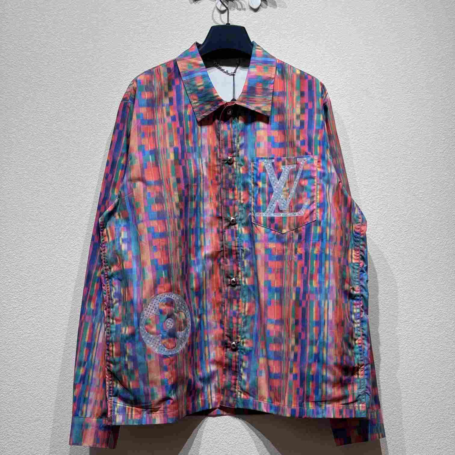 Louis Vuitton Trompe L’Oeil Printed Overshirt  1AGTGY - DesignerGu
