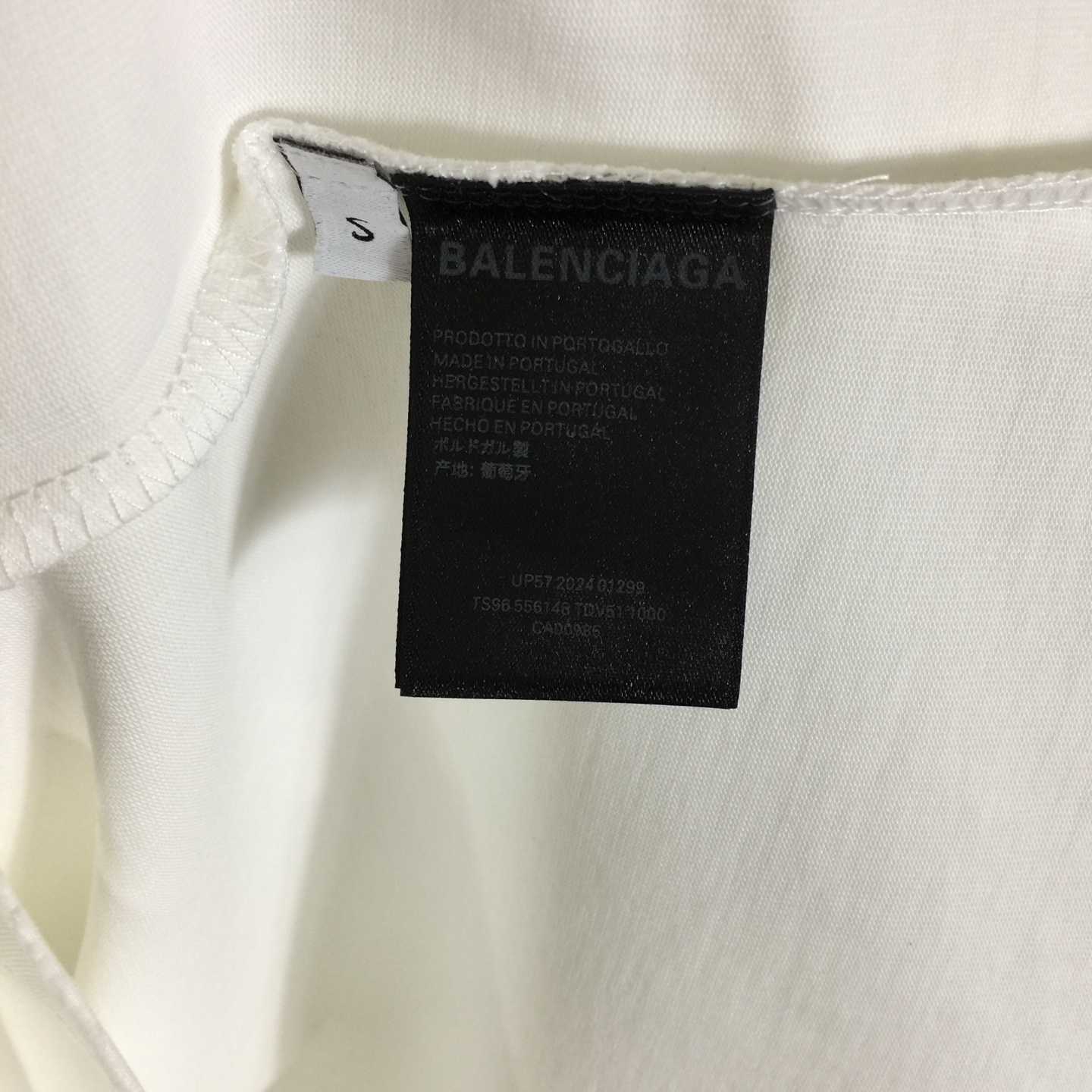 Balenciaga Cotton T-Shirt Medium Fit - DesignerGu