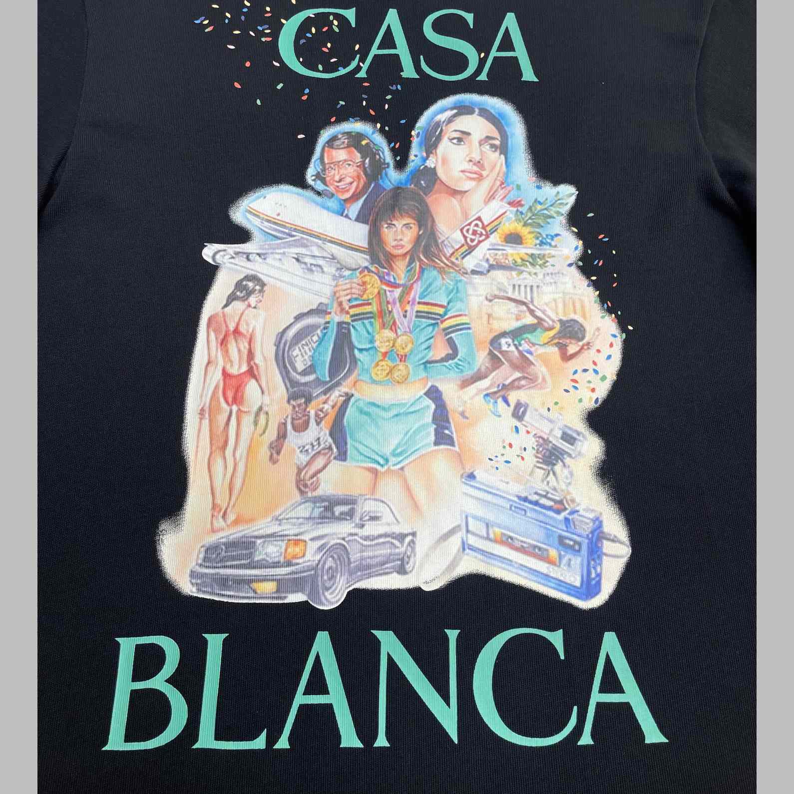 Casablanca Nature's teacher T-shirt    C949 - DesignerGu