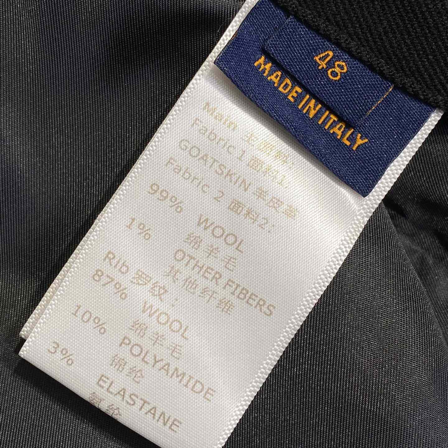 Louis Vuitton Leather Mix Varsity Blouson   1AGTJA - DesignerGu