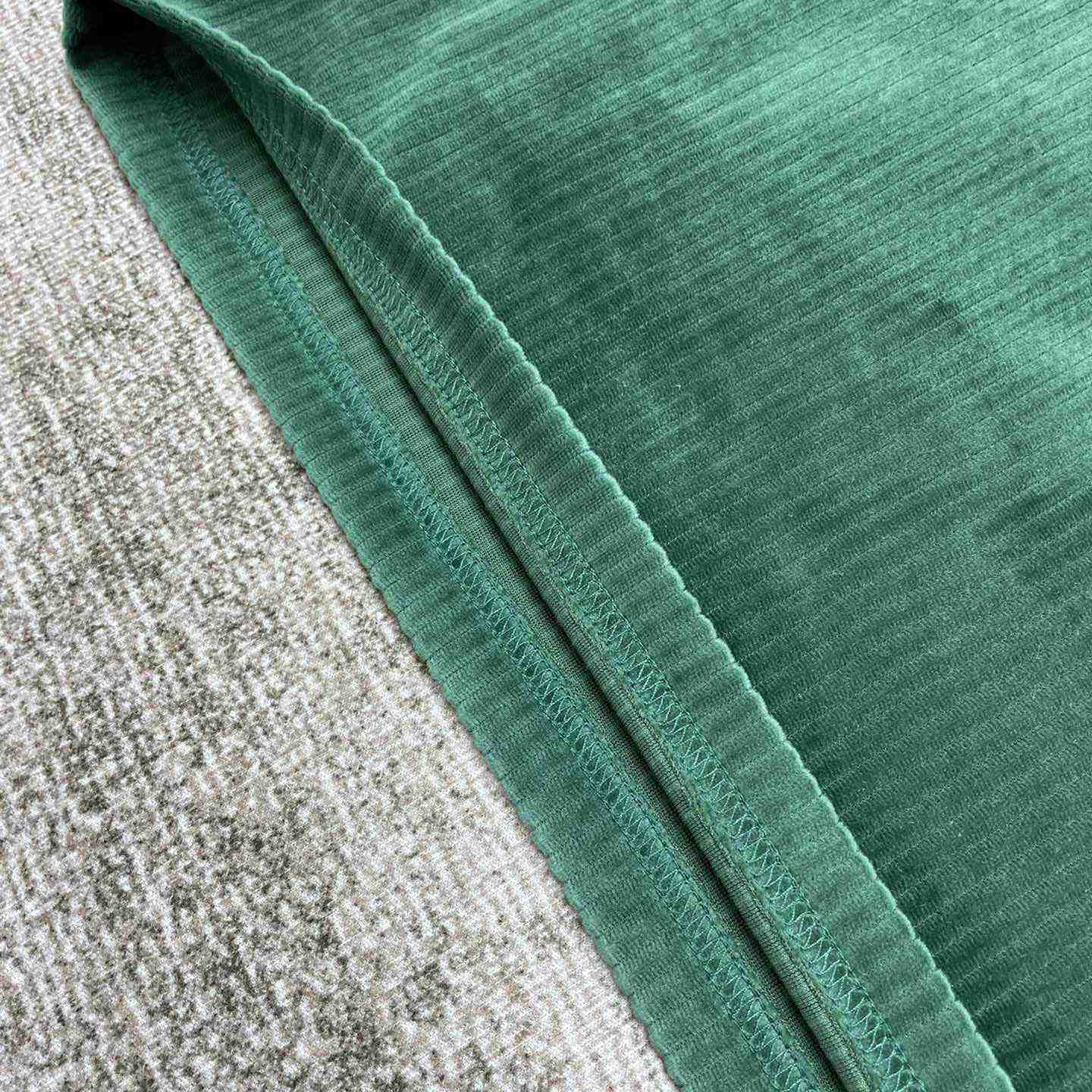 Casablanca Rib Velour Polo Shirt   c877 - DesignerGu