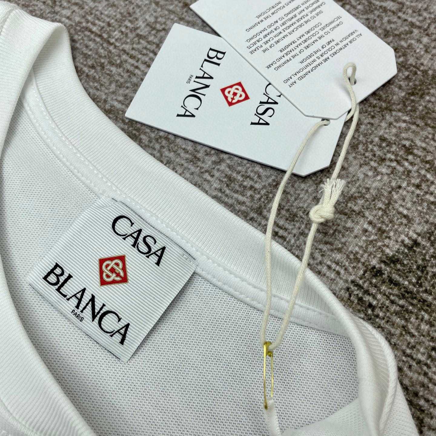 Casablanca Black 'Casa' Beach Wave T-Shirt   C991 - DesignerGu