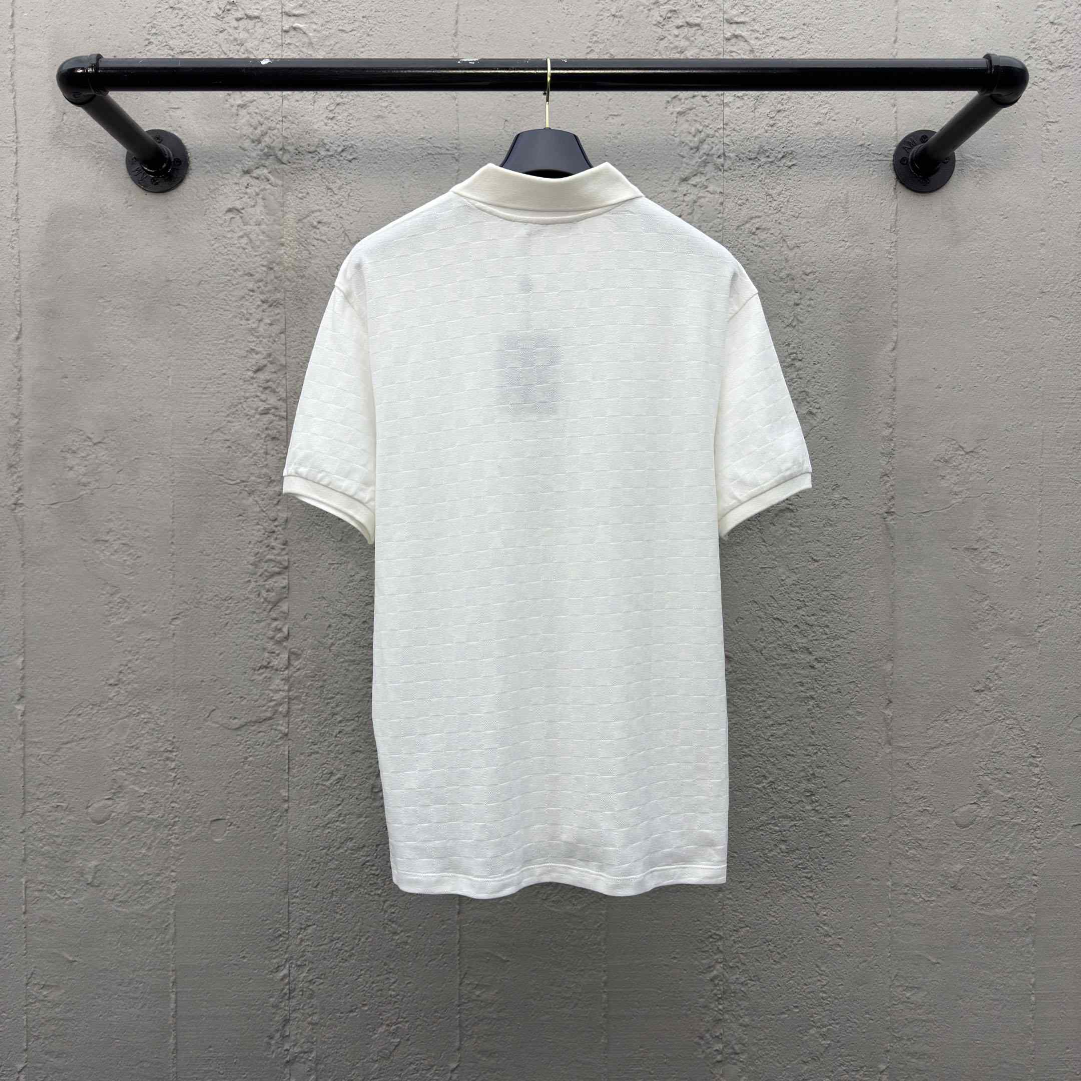 Louis Vuitton Damier Signature Polo Shirt  1AGIL7 - DesignerGu