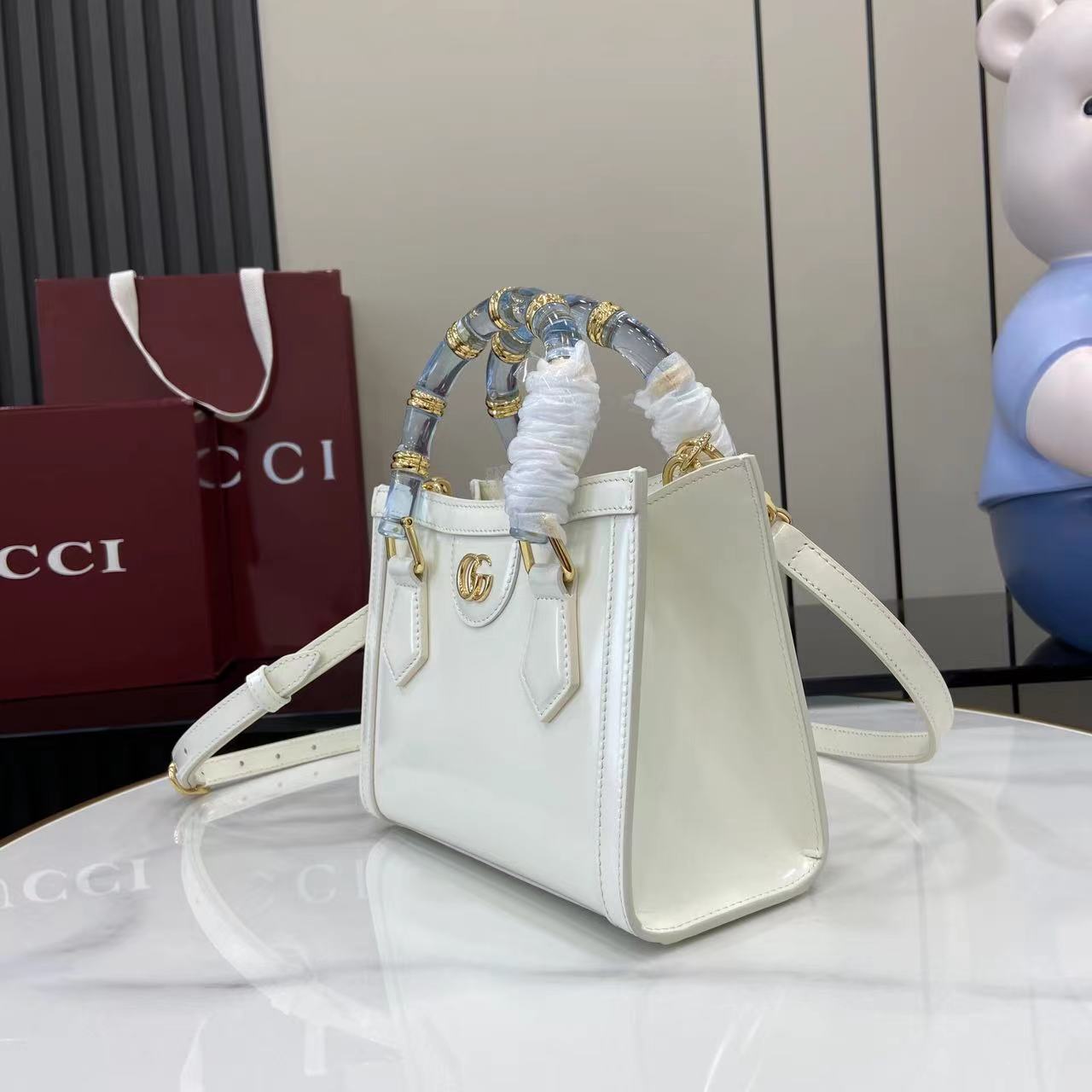 Gucci Gucci Diana Small Tote Bag - DesignerGu