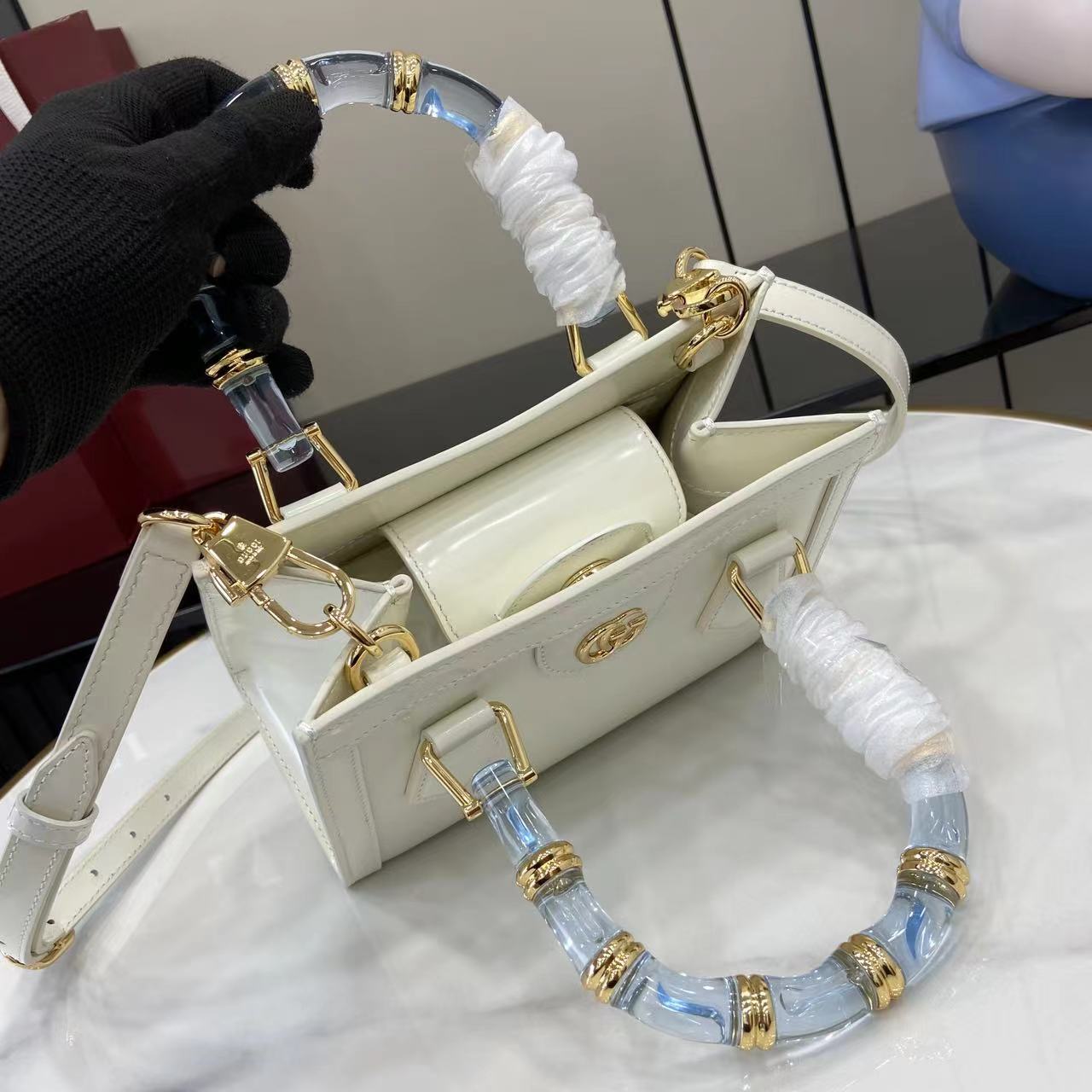 Gucci Gucci Diana Small Tote Bag - DesignerGu