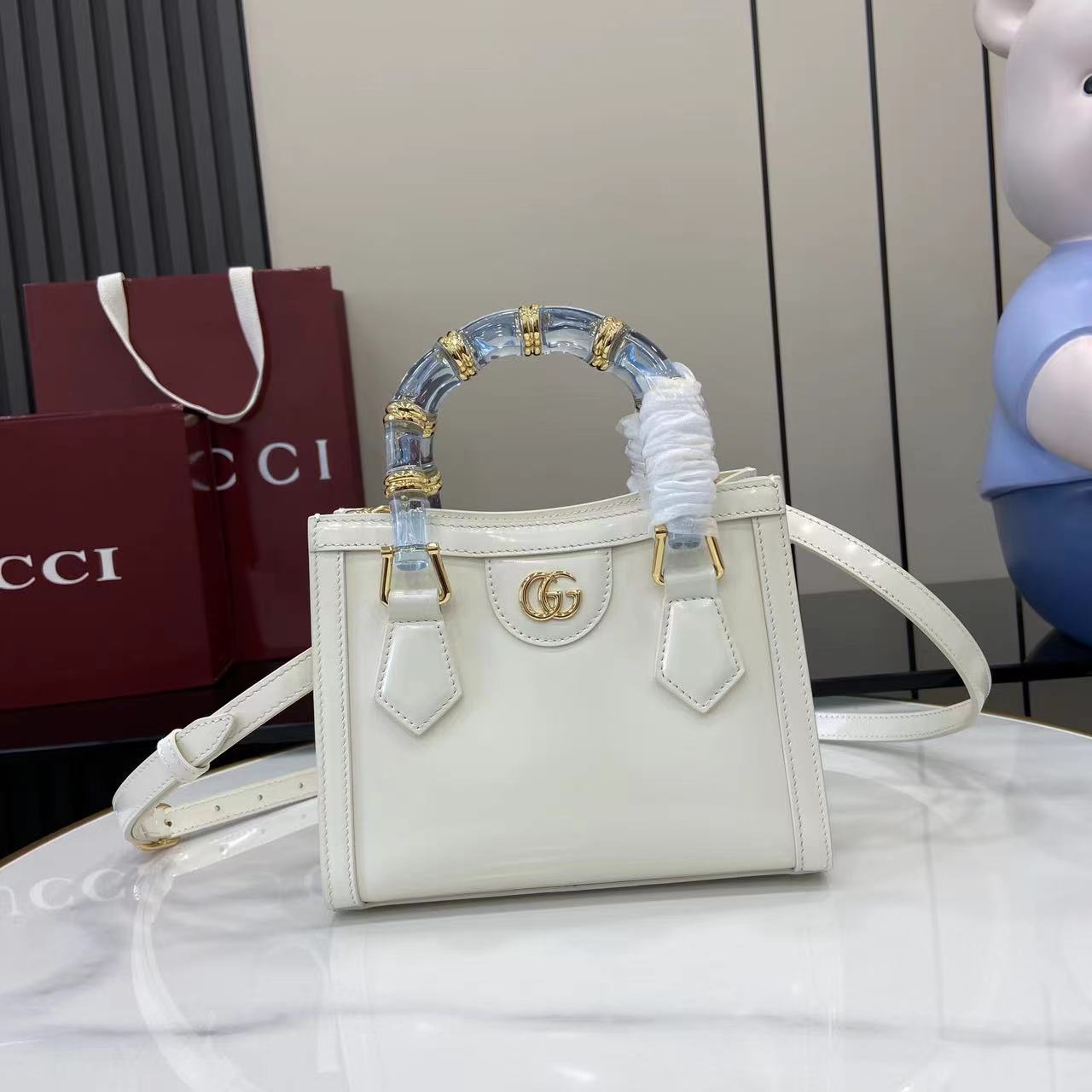 Gucci Gucci Diana Small Tote Bag - DesignerGu