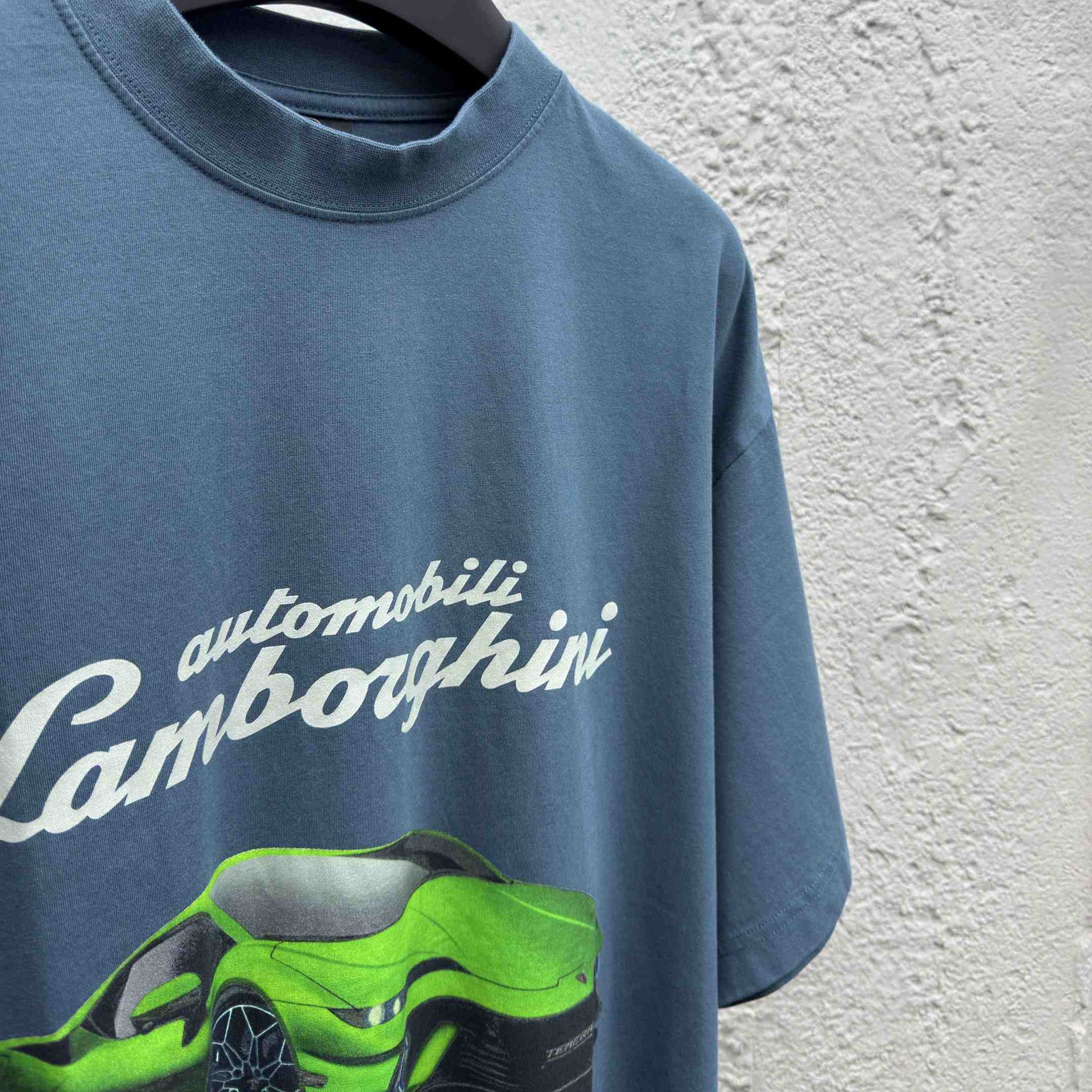 Balenciaga Automobili Lamborghini Oversized T-Shirt  - DesignerGu