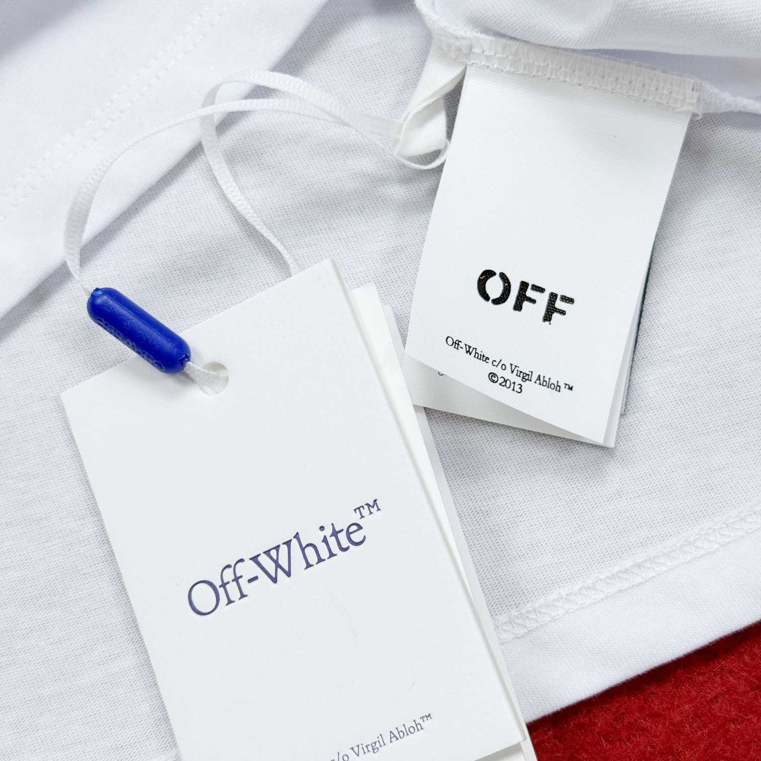 Off-White Watercolor Arrow T-Shirt - DesignerGu