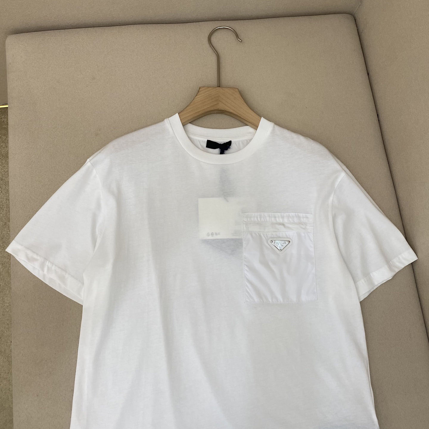 Prada Re-Nylon And Jersey T-shirt - DesignerGu